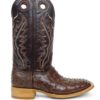 Ostrich boot Kango Tabac Bruciato