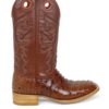 Men ostrich boot brandy cc