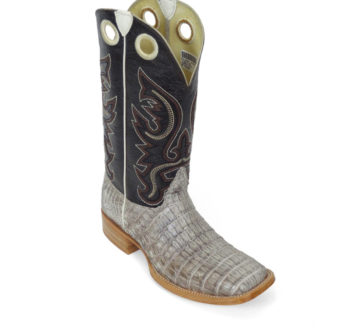 Men Boots Belly Caiman Tail Natural