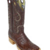 Men Boots Hornback Caiman Brown