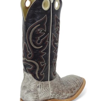 Men Boots Belly Caiman Tail Natural