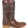 Men Boots Belly Caiman Tail Pecan Signature
