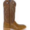 Men Boots Belly Caiman Tail Cognac Pull Up