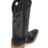 Men Boots Belly Caiman Tail Black