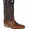 Men Boots Ostrich COGNAC OIL
