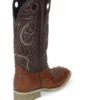 Men Boots Ostrich COGNAC OIL