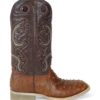 Men Boots Ostrich COGNAC OIL