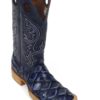 Men Boots Pirarucu Navy Blue