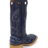 Men Boots Pirarucu Navy Blue