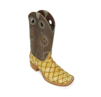 Men Boots Pirarucu Antique Saddle
