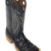 Men Boots Pirarucu Black