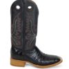 Men Boots Belly Caiman Black