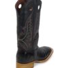 Men Boots Belly Caiman Black