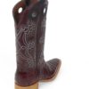 Men Boots Belly Caiman Tail Burgundy