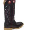Men Boots Hornback Caiman Black Cherry