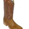 Men Boots Hornback Caiman Cognac Pull Up