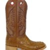 Men Boots Hornback Caiman Cognac Pull Up