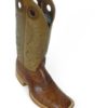 Men Boots Belly Ostrich Brandy Bruciato