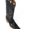 Men Boots Lizard Teju Black