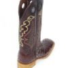 Men Boots Ostrich Burgundy