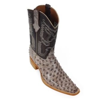 Men Boots Ostrich kango Tabac RG