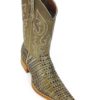 Men Boots Belly Caiman Tail Peanut Sundance