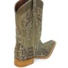 Men Boots Belly Caiman Tail Peanut Sundance
