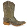 Men Boots Belly Caiman Tail Peanut Sundance