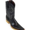 Men Boots Lizard Teju Black