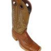 Men Boots Belly Ostrich Cognac