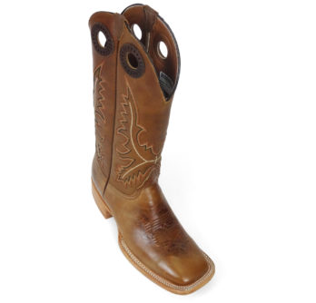 Lady Boots Cow Hide Track Tan