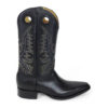 Men Boots Cow Hide Black