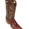 Men Boots Ostrich Cognac CC