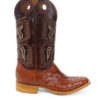 Men Boots Ostrich Cognac CC