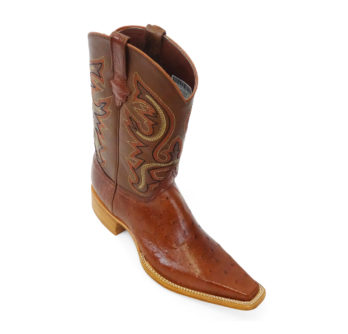 Men Boots Belly Ostrich Cognac CC