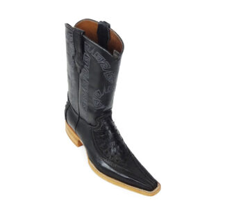 Men Boots Ostrich Black CLS
