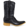 Men Boots Ostrich Black CLS