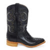 Men Boots Ostrich Black CLS