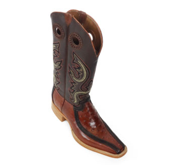 Men Boots Ostrich Cognac CC CLS