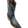 Men Boots Ostrich Black RG CLS