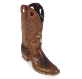 Men Boots Cow Hide Track Tan