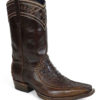 Men Boots Ostrich Kango Tabac CC CLS